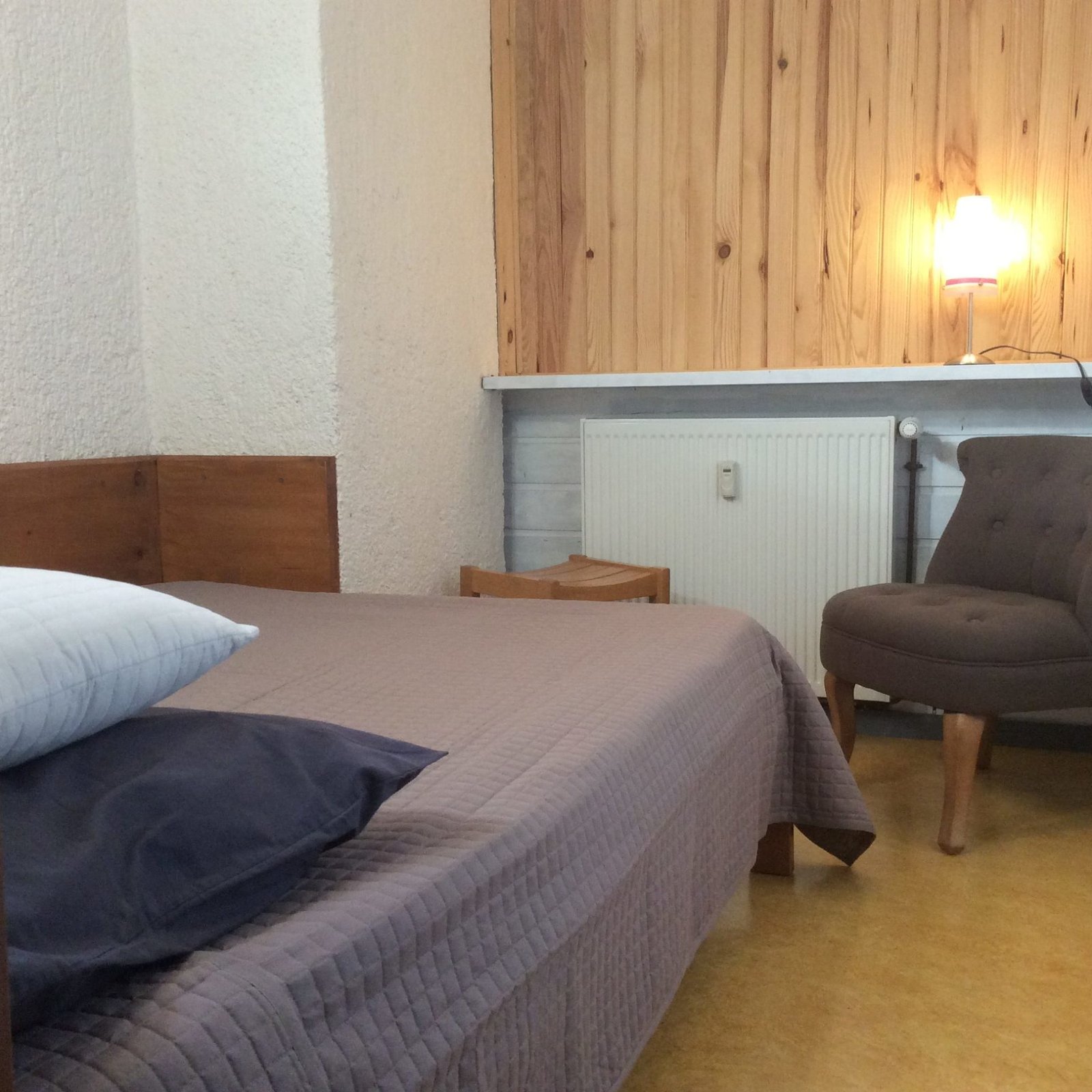 Chambre lit double